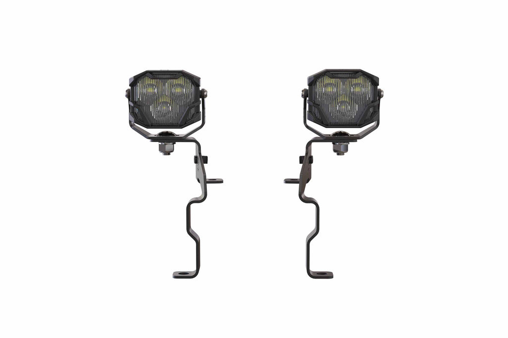 Morimoto 4Banger Ditch Light Kit: 23-27 Super Duty (NCS Yellow Spot Beam)