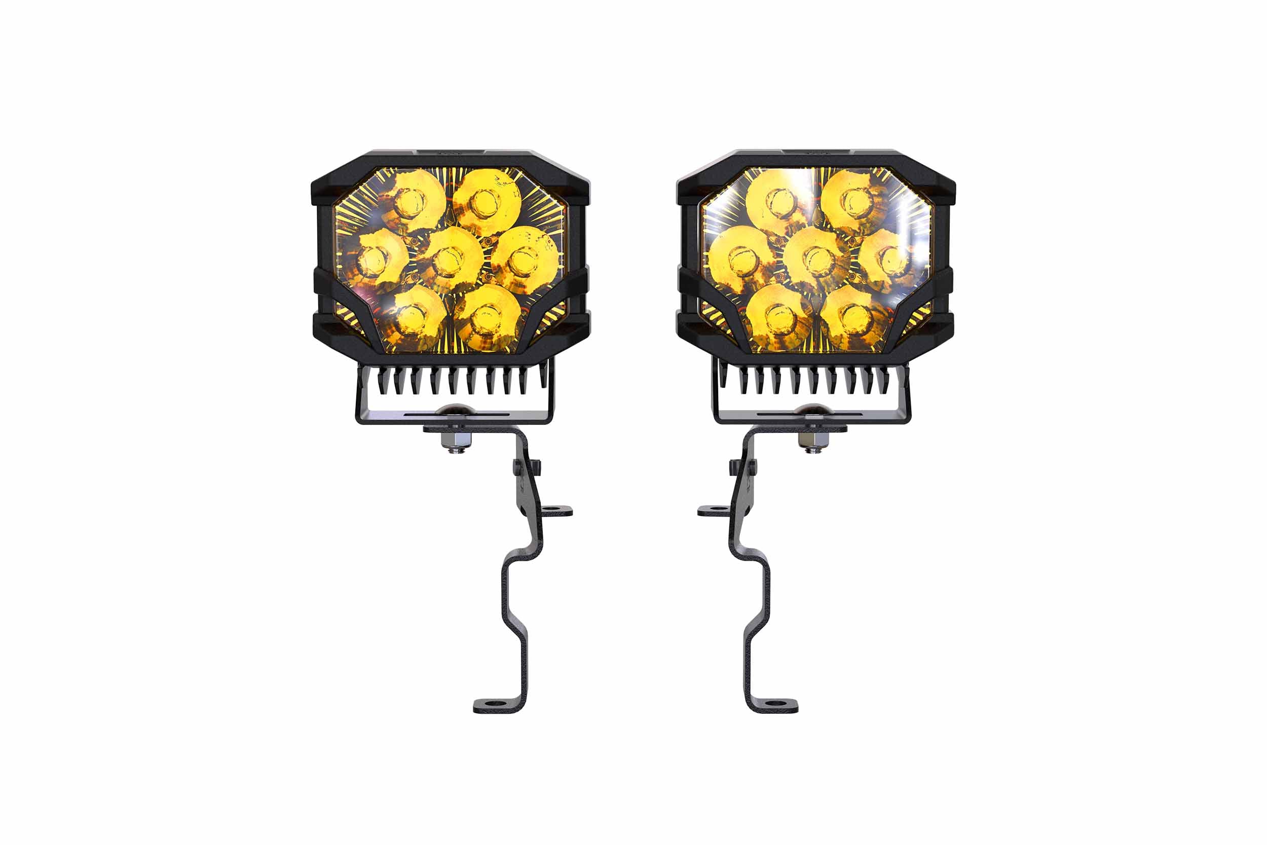 Morimoto BigBanger Ditch Light Kit: 23-27 Super Duty (HXB White Spot Beam)