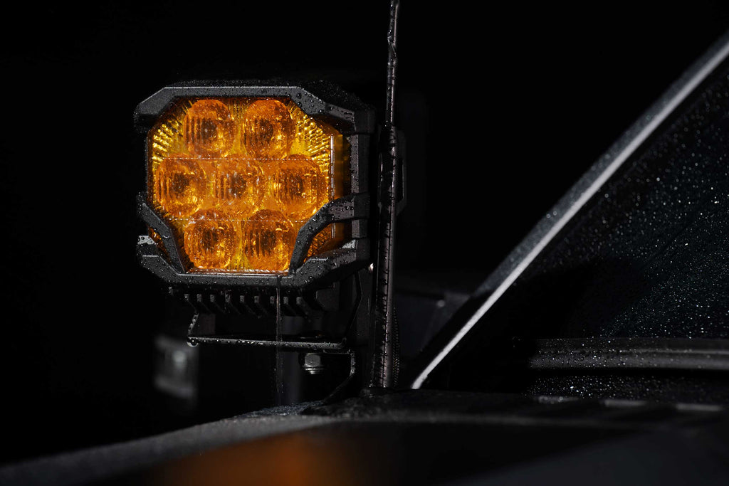 Morimoto BigBanger Ditch Light Kit: 23-27 Super Duty (HXB Yellow Combo Beam)