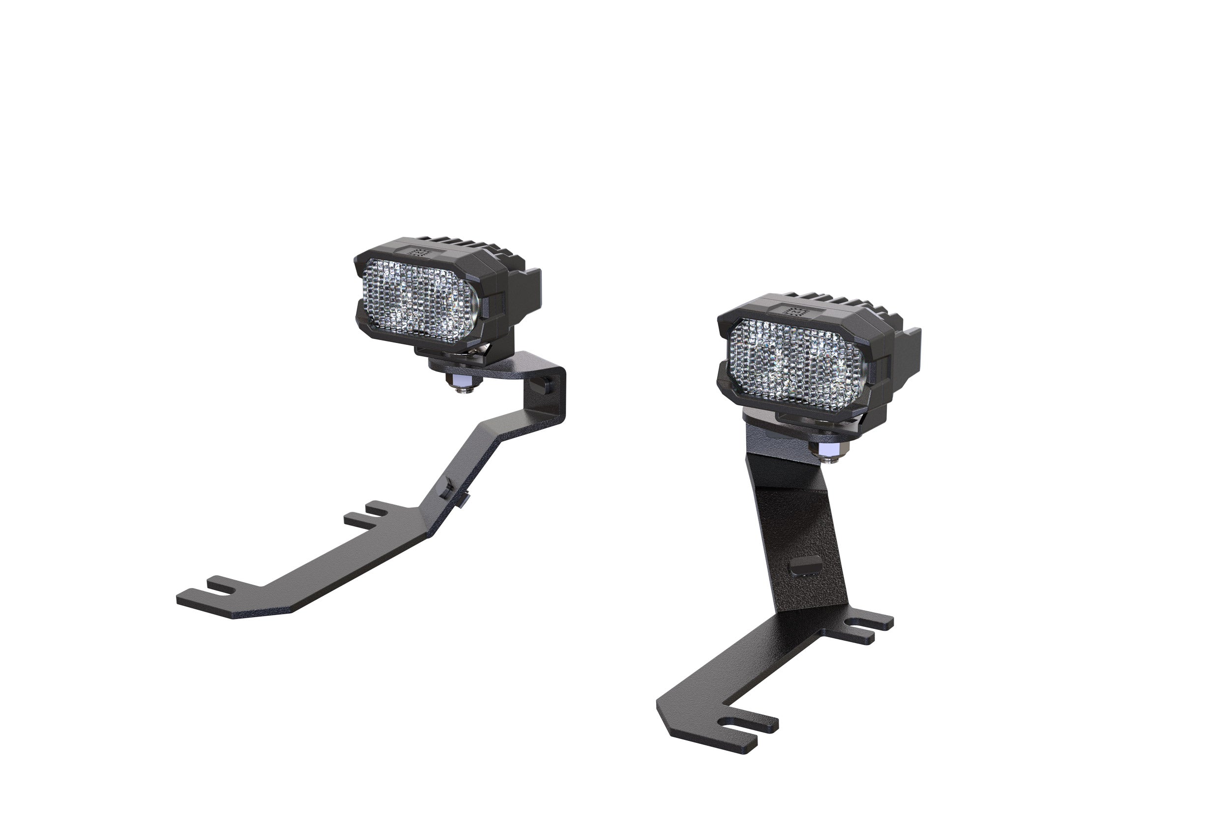 Morimoto 2Banger Ditch Light Kit: 19-24 Sierra 1500 (NCS White Flood Beam)