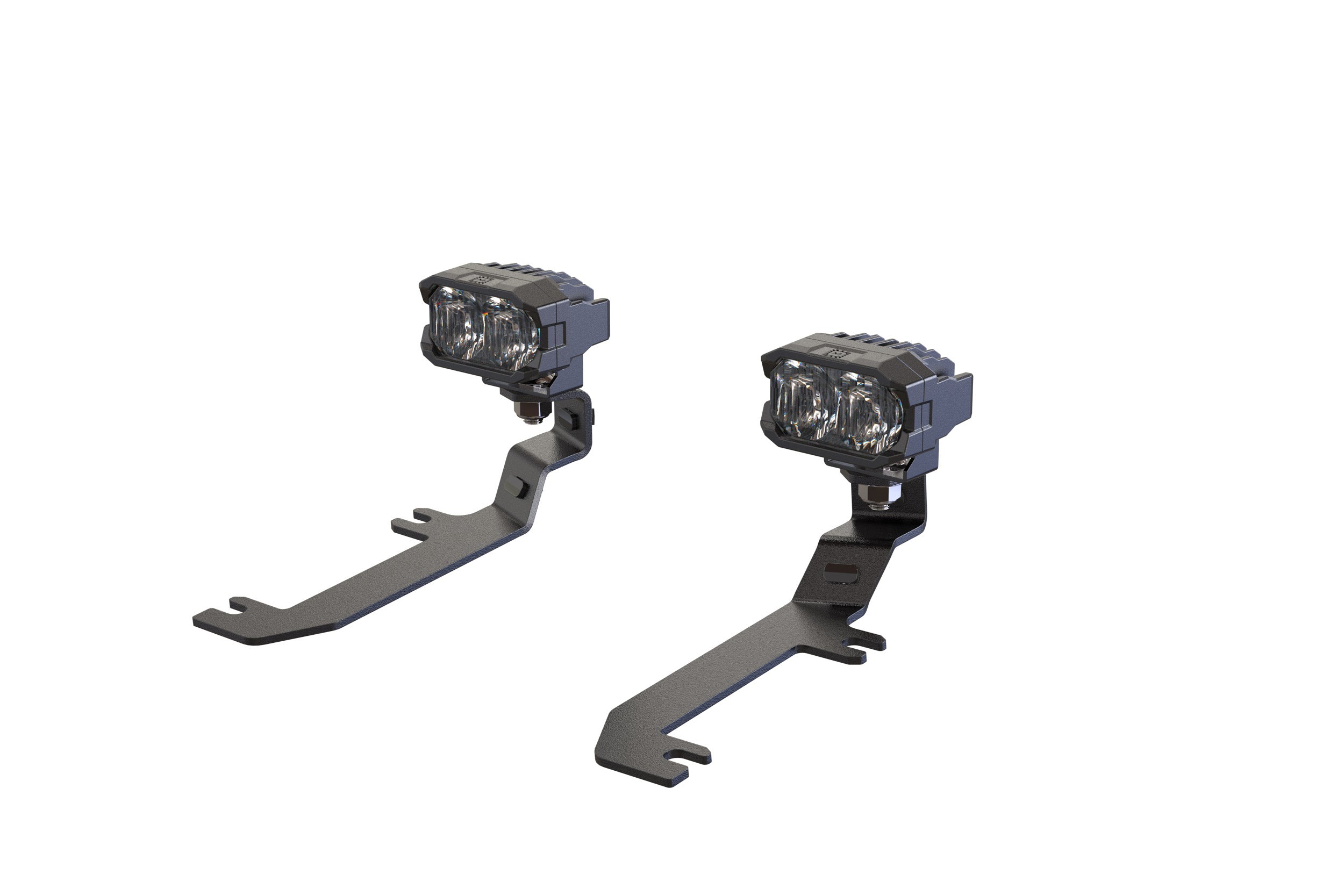 Morimoto 2Banger Ditch Light Kit: 20-24 Silverado HD (HXB White Combo Beam)