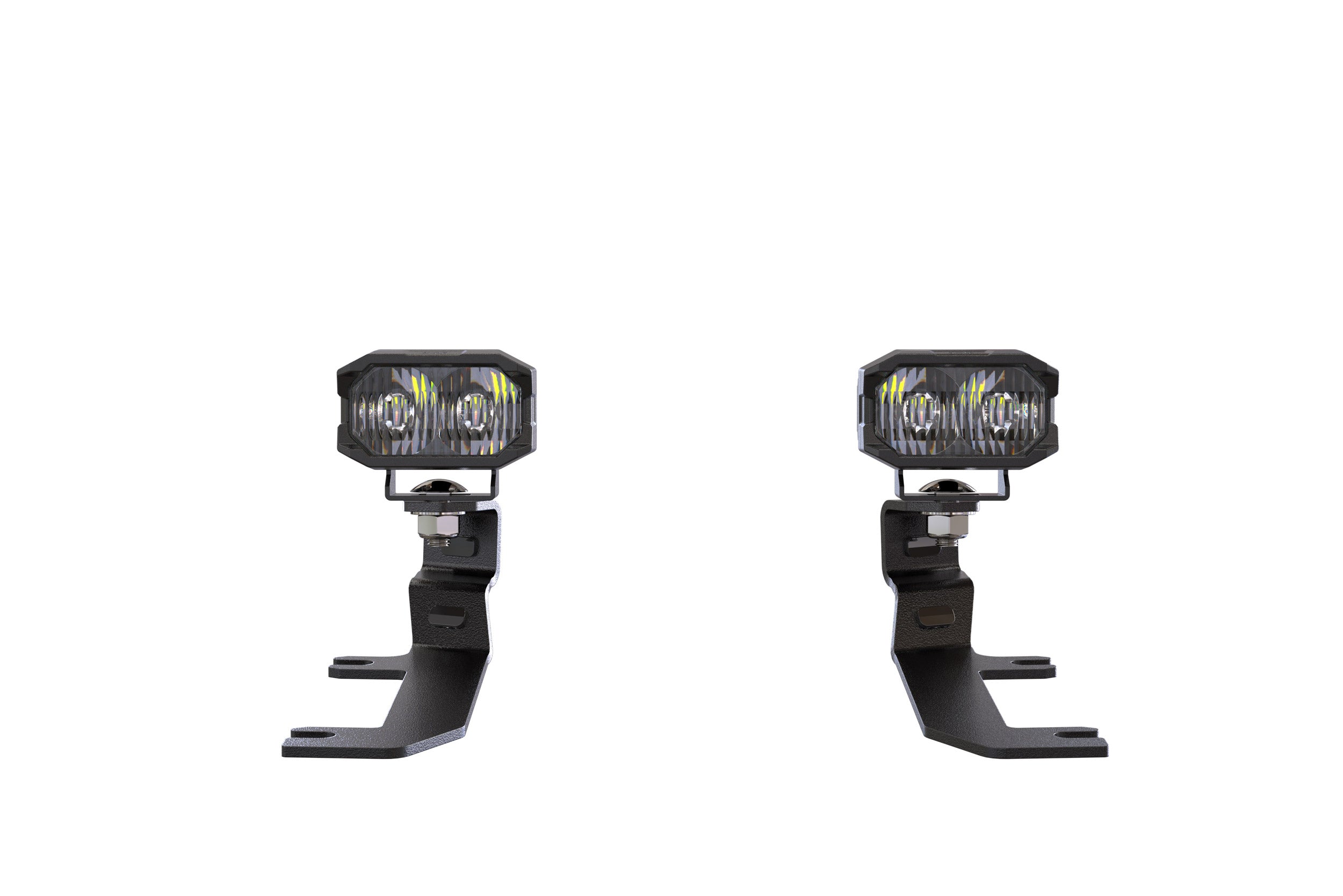 Morimoto 2Banger Ditch Light Kit: 20-24 Silverado HD (HXB White Combo Beam)