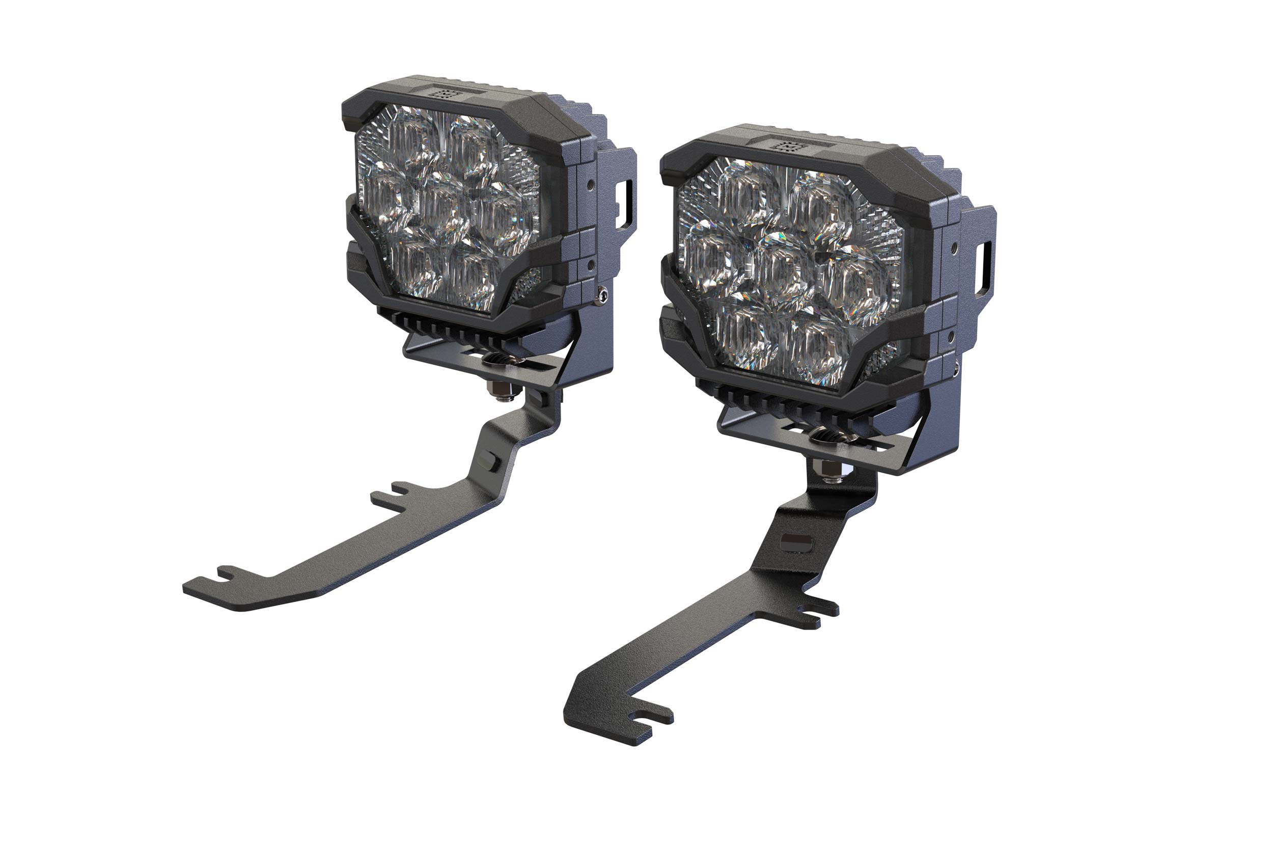 Morimoto BigBanger Ditch Light Kit: 20-24 Silverado HD (NCS White Spot Beam)