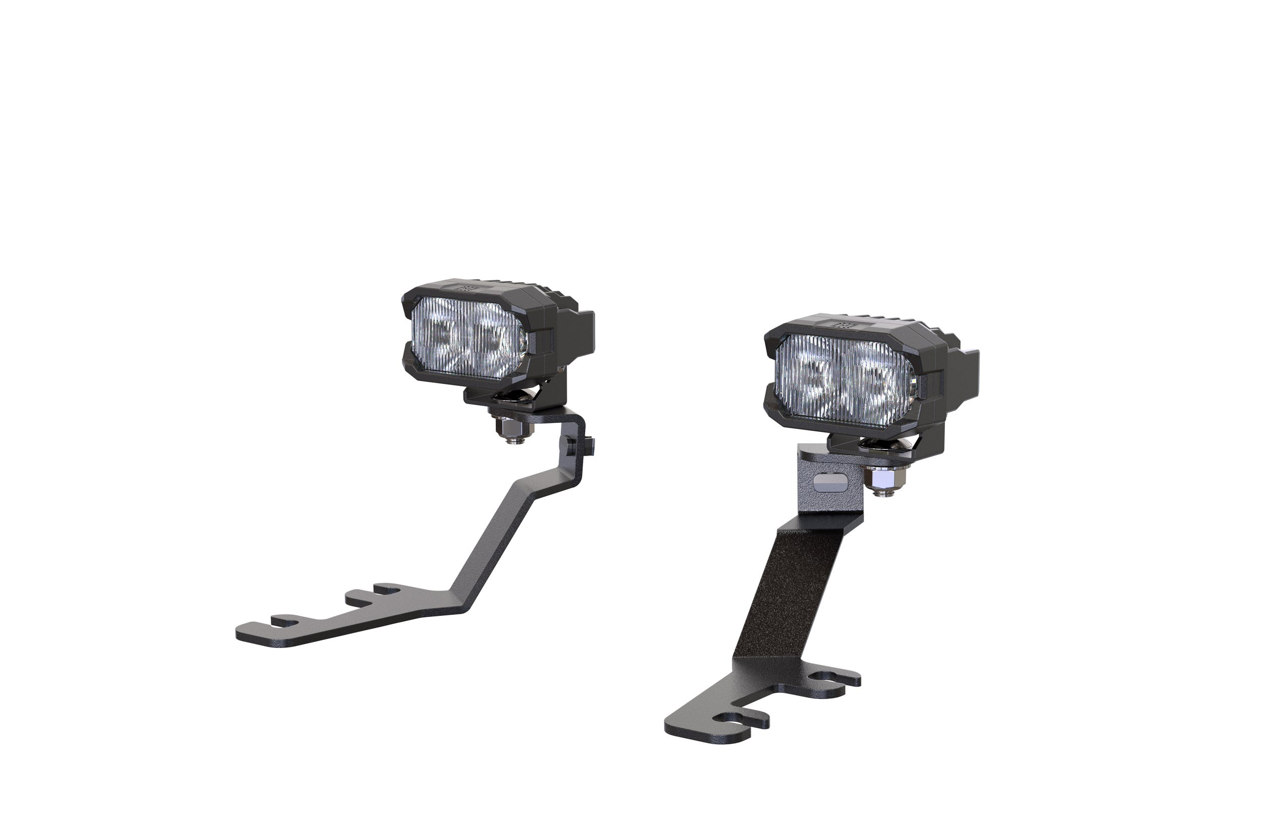 Morimoto 2Banger Ditch Light Kit: 21-26 Bronco Sport (HXB Yellow Spot Beam)