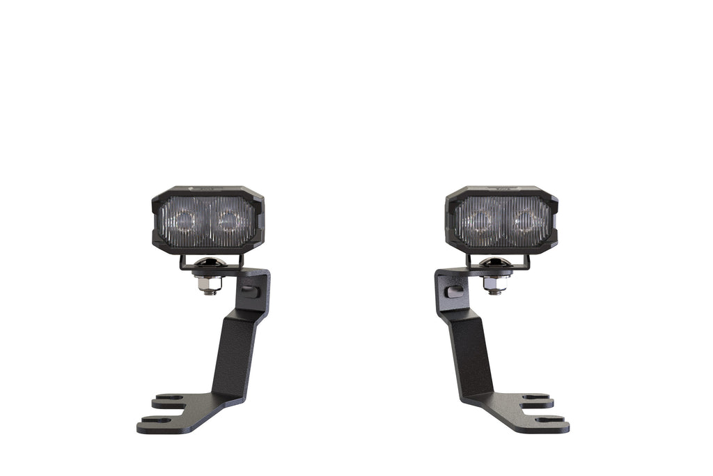 Morimoto 2Banger Ditch Light Kit: 21-26 Bronco Sport (NCS White Spot Beam)