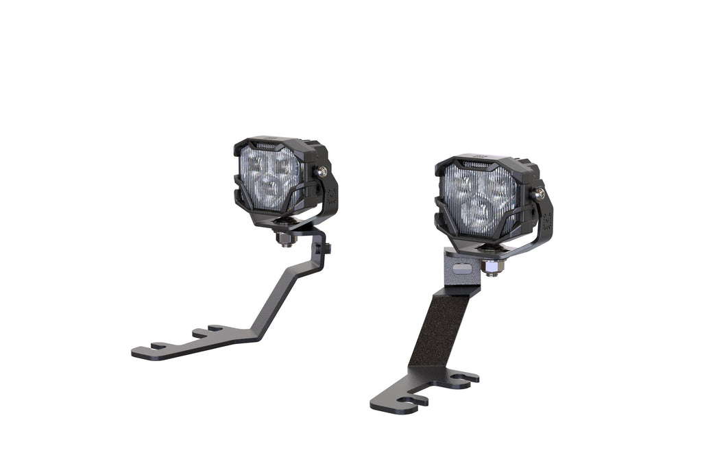 Morimoto 4Banger Ditch Light Kit: 21-26 Bronco Sport (HXB Yellow Flood Beam)