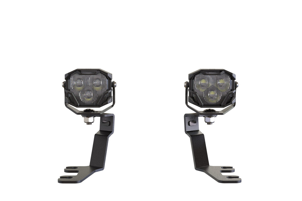 Morimoto 4Banger Ditch Light Kit: 21-26 Bronco Sport (HXB Yellow Spot Beam)