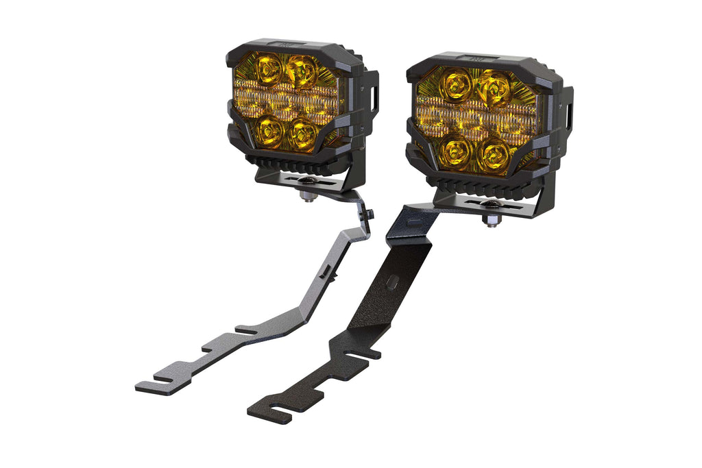 Morimoto BigBanger Ditch Light Kit: 19-24 Ram 1500 (NCS Yellow Spot Beam)