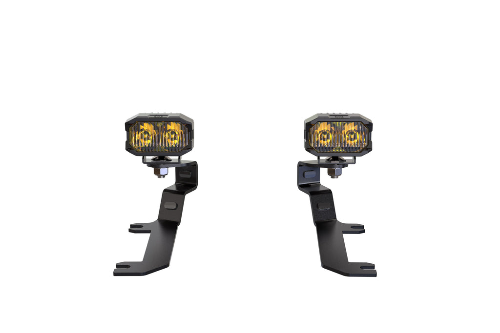 Morimoto 2Banger Ditch Light Kit: 19-24 Silverado 1500 (NCS White Spot Beam)