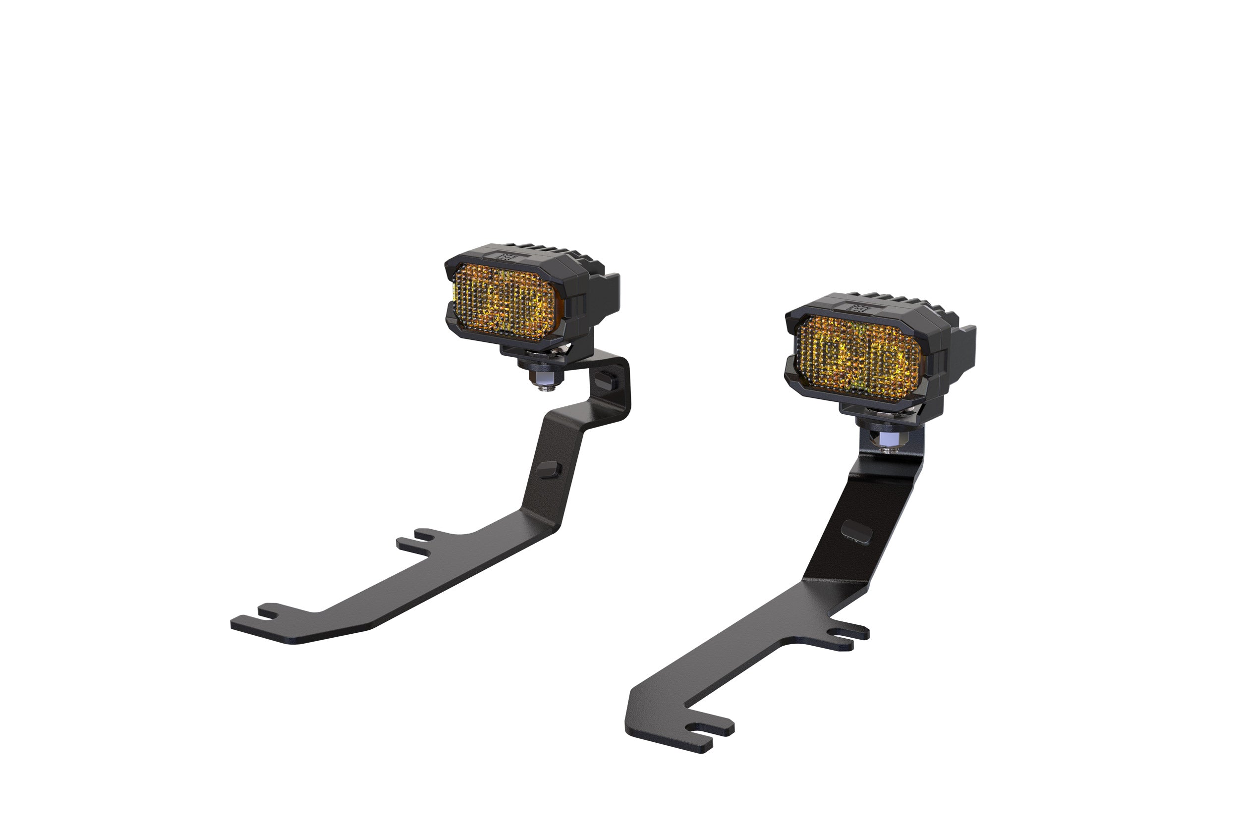 Morimoto 2Banger Ditch Light Kit: 20-24 Sierra HD (NCS White Spot Beam)
