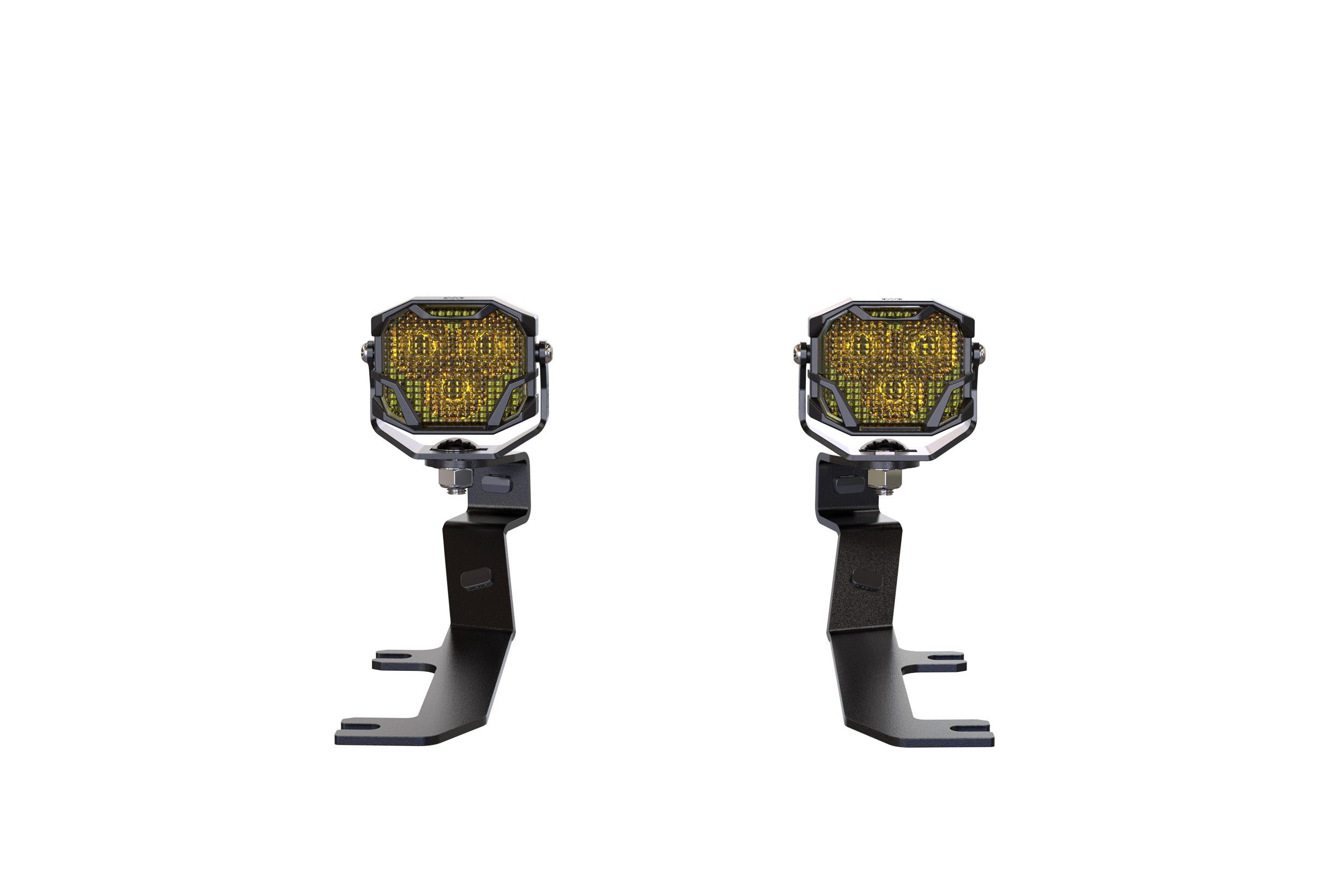 Morimoto 4Banger Ditch Light Kit: 20-24 Sierra HD (NCS White Spot Beam)