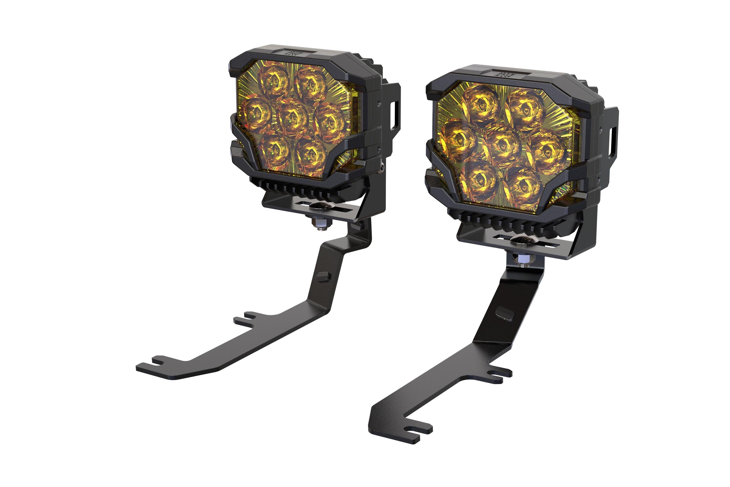 Morimoto BigBanger Ditch Light Kit: 20-24 Sierra HD (NCS White Spot Beam)
