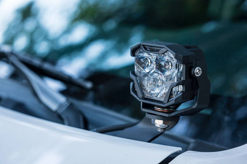 Morimoto 4Banger Ditch Light Kit: 18-24 VW Atlas (HXB Yellow Spot Beam)