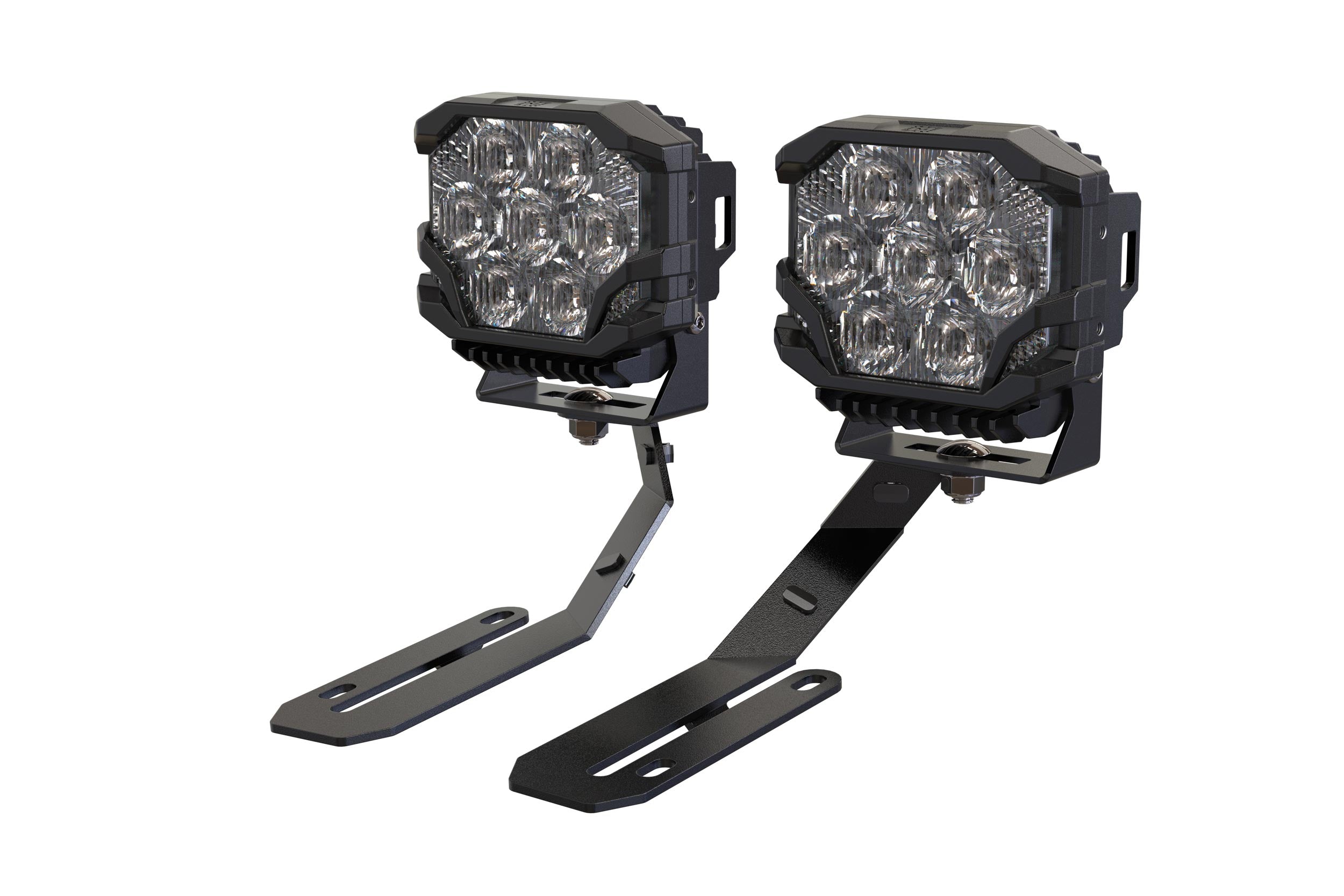 Morimoto BigBanger Ditch Light Kit: 18-24 VW Atlas (HXB Yellow Combo Beam)