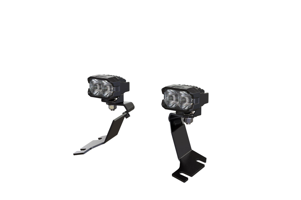 Morimoto 2Banger Ditch Light Kit: 13-26 Ford Transit (NCS Yellow SAE Wide Beam)