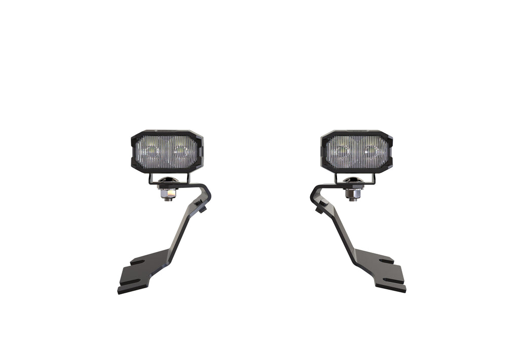 Morimoto 2Banger Ditch Light Kit: 13-26 Ford Transit (HXB Yellow SAE Wide Beam)