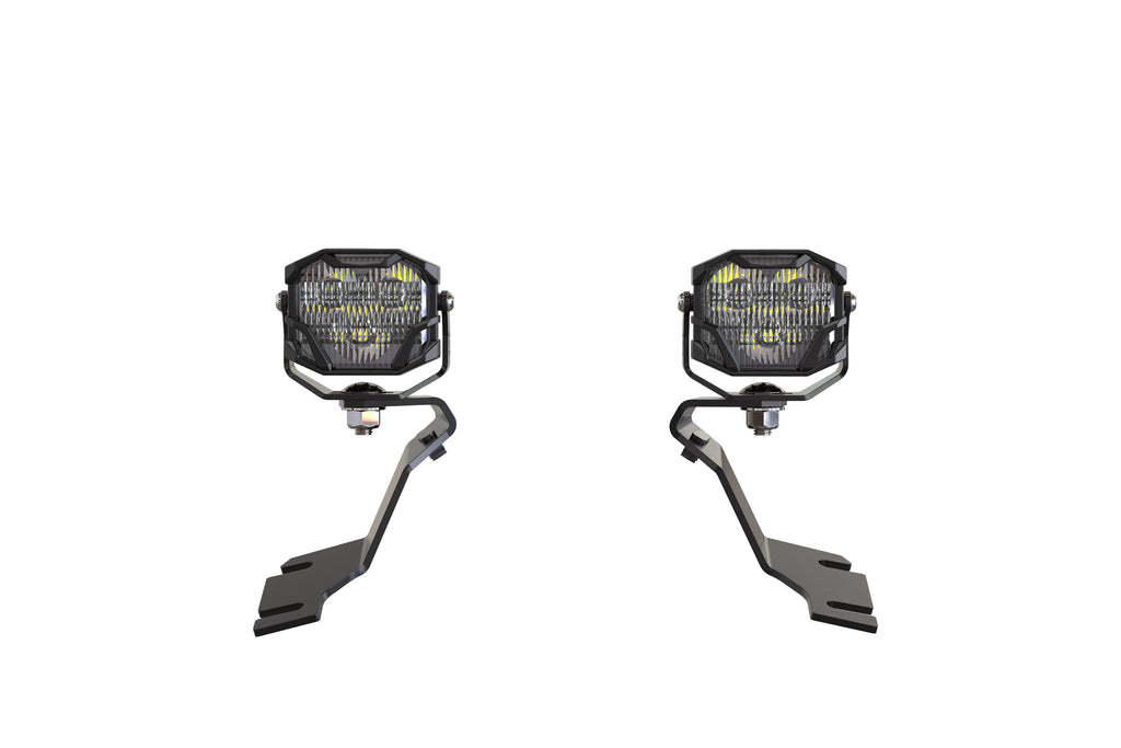 Morimoto 4Banger Ditch Light Kit: 13-26 Ford Transit (NCS Yellow Combo Beam)