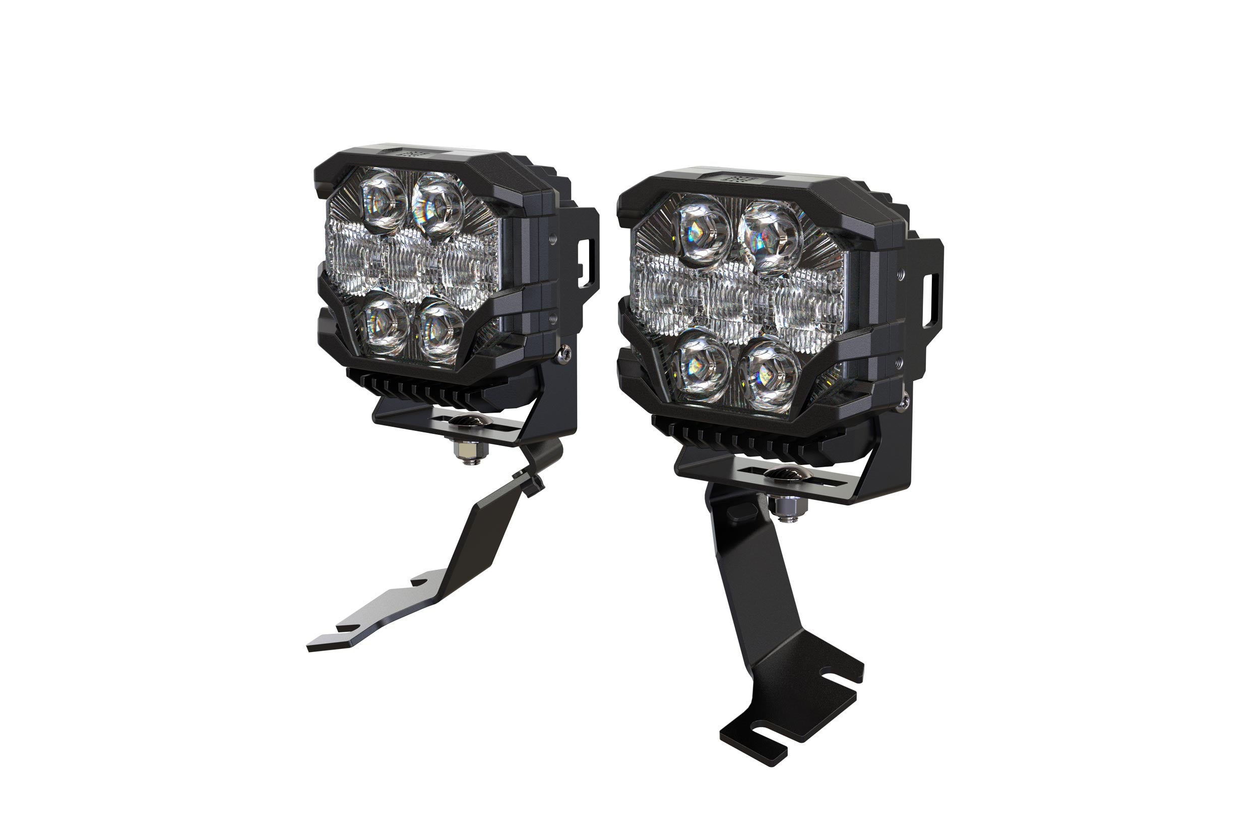 Morimoto BigBanger Ditch Light Kit: 13-26 Ford Transit (NCS White Combo Beam)