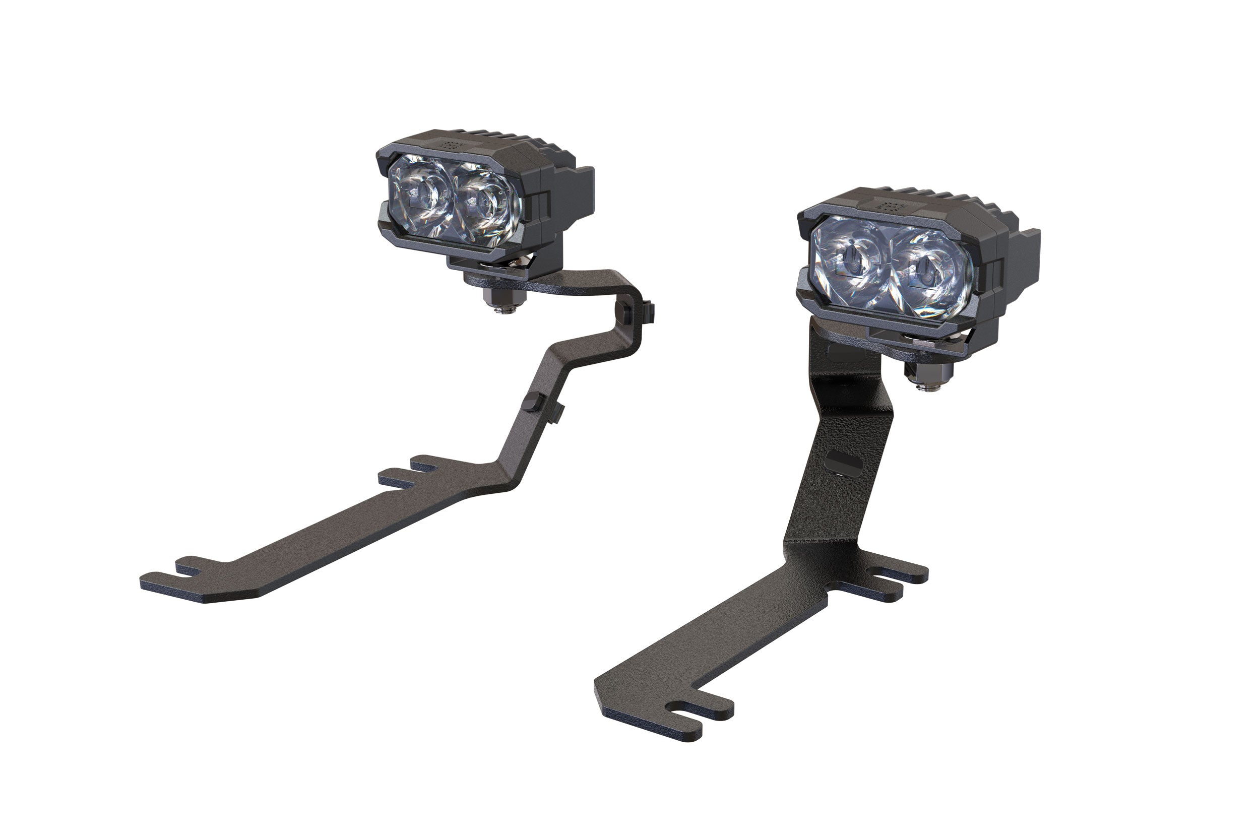 Morimoto 2Banger Ditch Light Kit: 15-17 Ford Mustang (HXB White Combo Beam)