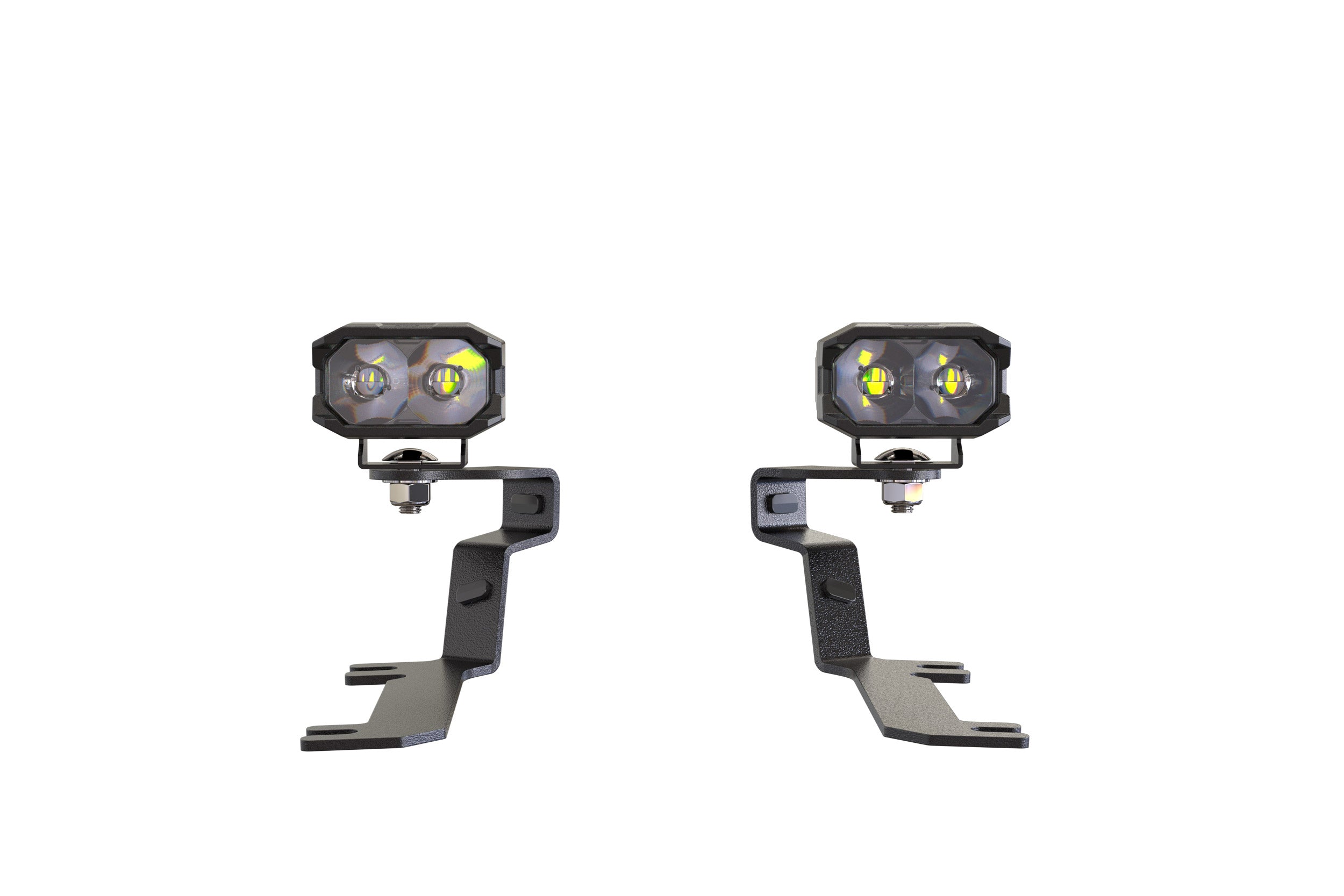 Morimoto 2Banger Ditch Light Kit: 15-17 Ford Mustang (HXB Yellow Combo Beam)