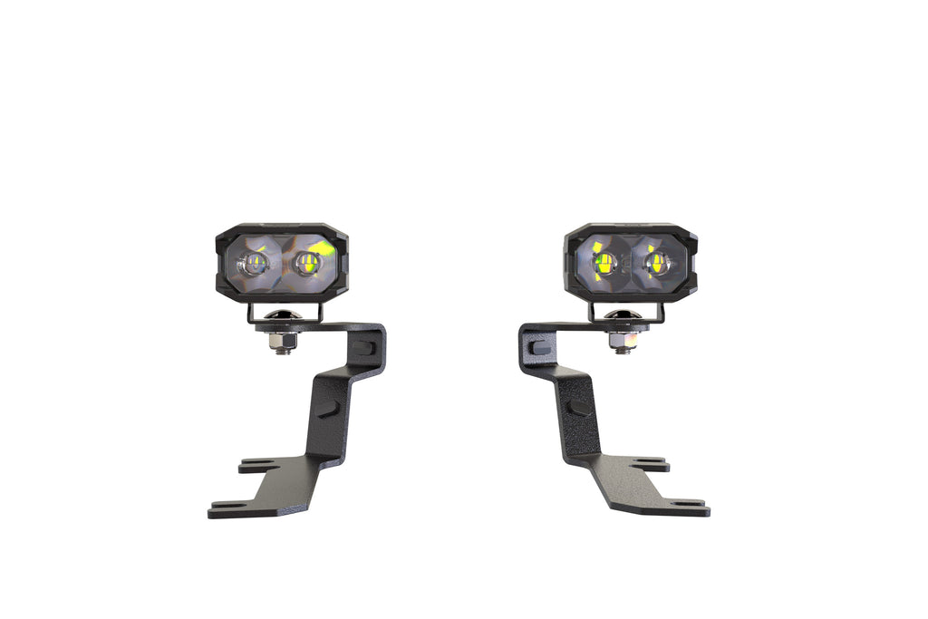 Morimoto 2Banger Ditch Light Kit: 15-17 Ford Mustang (HXB White Combo Beam)