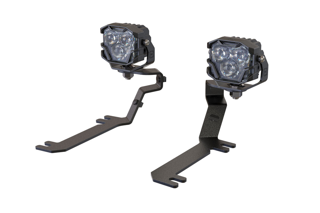 Morimoto 4Banger Ditch Light Kit: 15-17 Ford Mustang (HXB Yellow Spot Beam)