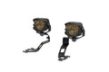 Morimoto 4Banger Ditch Light Kit: 09-21 Nissan 370Z (HXB White SAE Wide Beam)