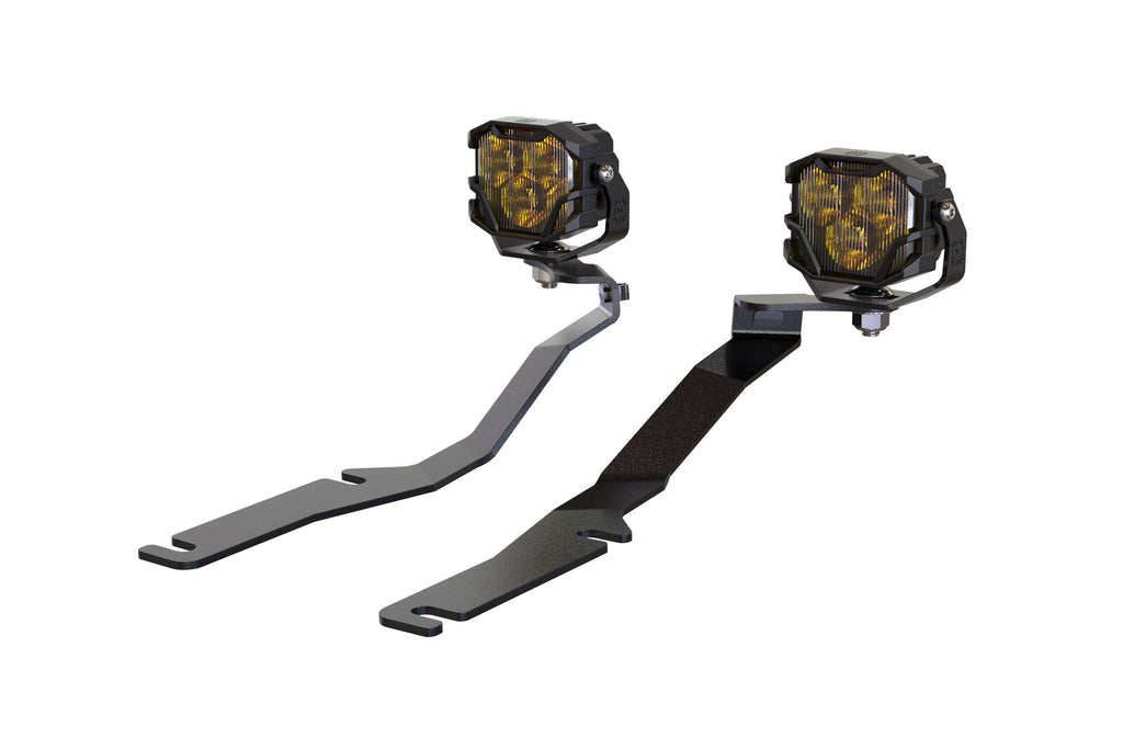 Morimoto 4Banger Ditch Light Kit: 08-23 Dodge Challenger (NCS White Combo Beam)