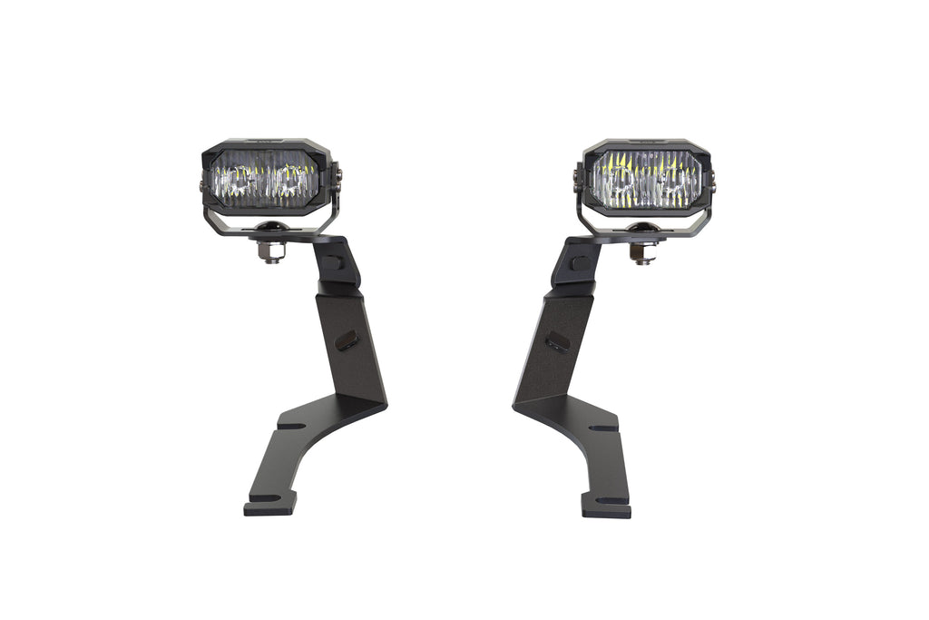 Morimoto 2Banger Ditch Light Kit: 15-23 Dodge Charger (HXB Yellow Combo Beam)