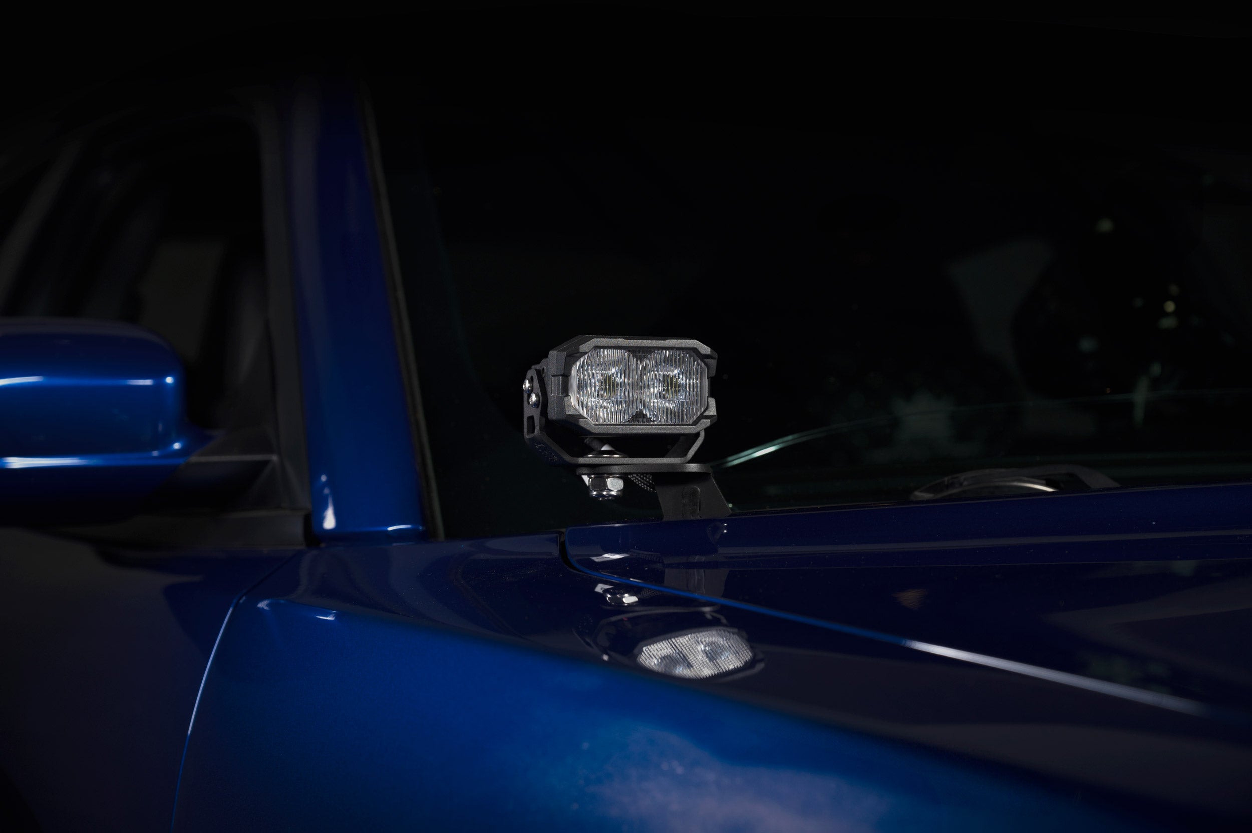 Morimoto 2Banger Ditch Light Kit: 15-23 Dodge Charger (HXB White SAE Wide Beam)