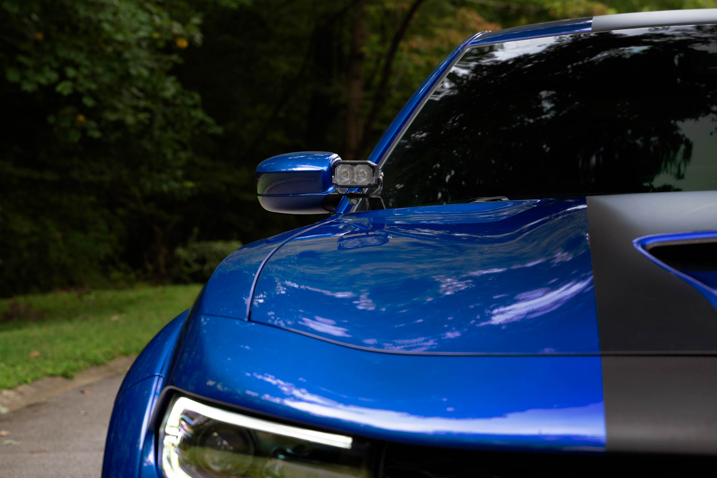 Morimoto 2Banger Ditch Light Kit: 15-23 Dodge Charger (HXB Yellow Combo Beam)