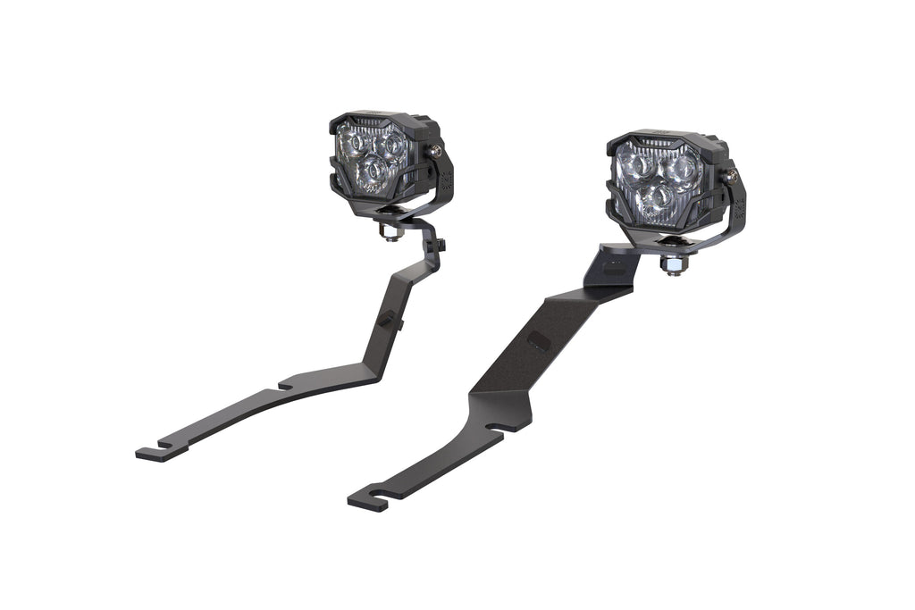 Morimoto 4Banger Ditch Light Kit: 15-23 Dodge Charger (NCS White Combo Beam)