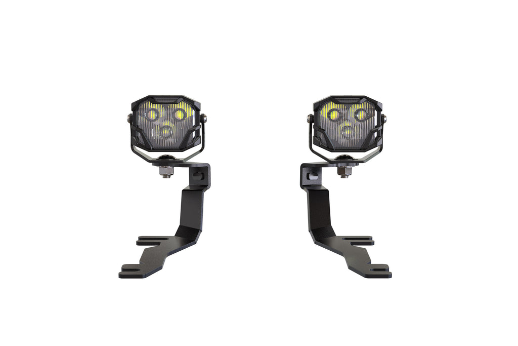 Morimoto 4Banger Ditch Light Kit: 24-26 Ford Mustang (HXB Yellow Spot Beam)