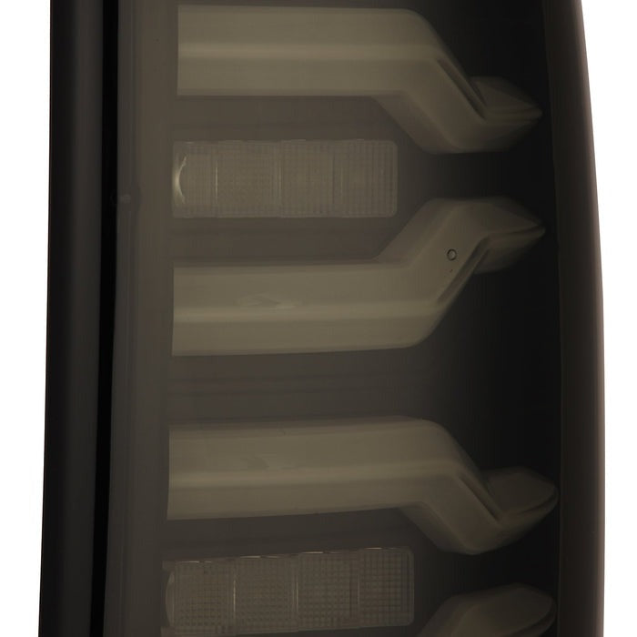 AlphaRex (LUXX-Series) 1999-2006 Chevrolet Silverado/GMC Sierra LED Tail Lights - Black