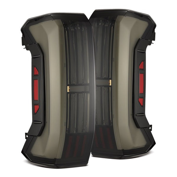 AlphaRex (NOVA-Series) 2022-2024 Toyota Tundra Prismatic LED Tail Lights - Alpha-Black