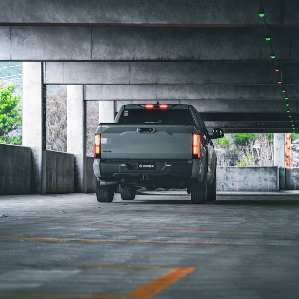 AlphaRex (NOVA-Series) 2022-2024 Toyota Tundra Prismatic LED Tail Lights - Alpha-Black