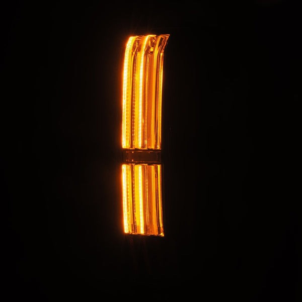 AlphaRex (NOVA-Series) 2022-2024 Toyota Tundra Prismatic LED Tail Lights - Alpha-Black