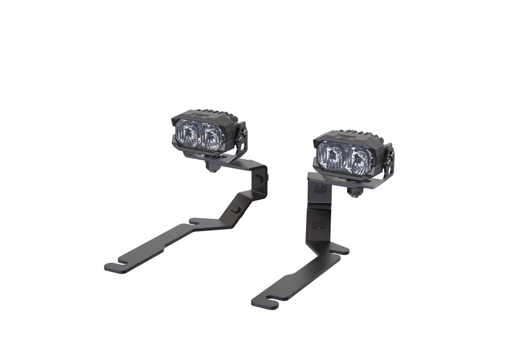 Morimoto 2Banger Ditch Light Kit: 15-20 Yukon (HXB White Flood Beam)