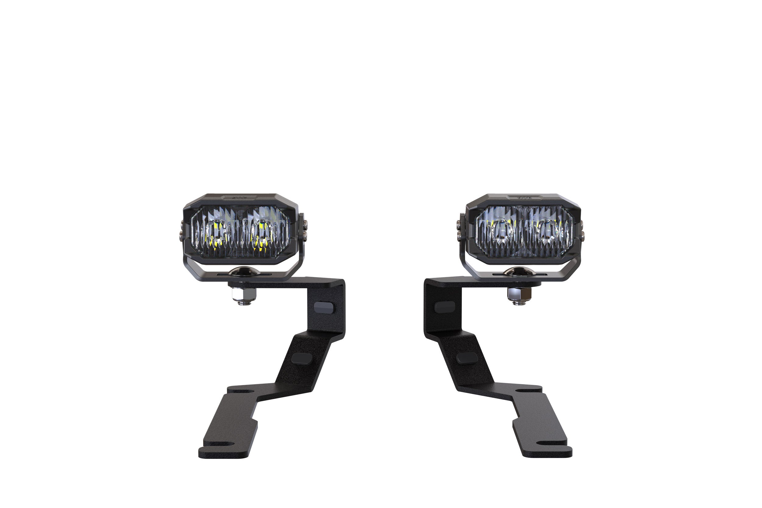 Morimoto 2Banger Ditch Light Kit: 15-20 Yukon (NCS Yellow Spot Beam)