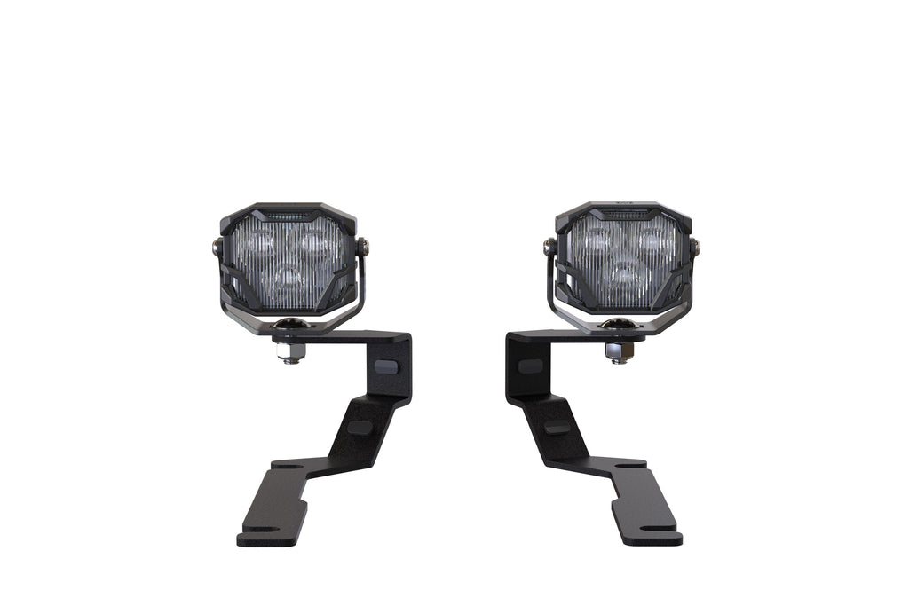 Morimoto 4Banger Ditch Light Kit: 15-20 Yukon (NCS White SAE Wide Beam)