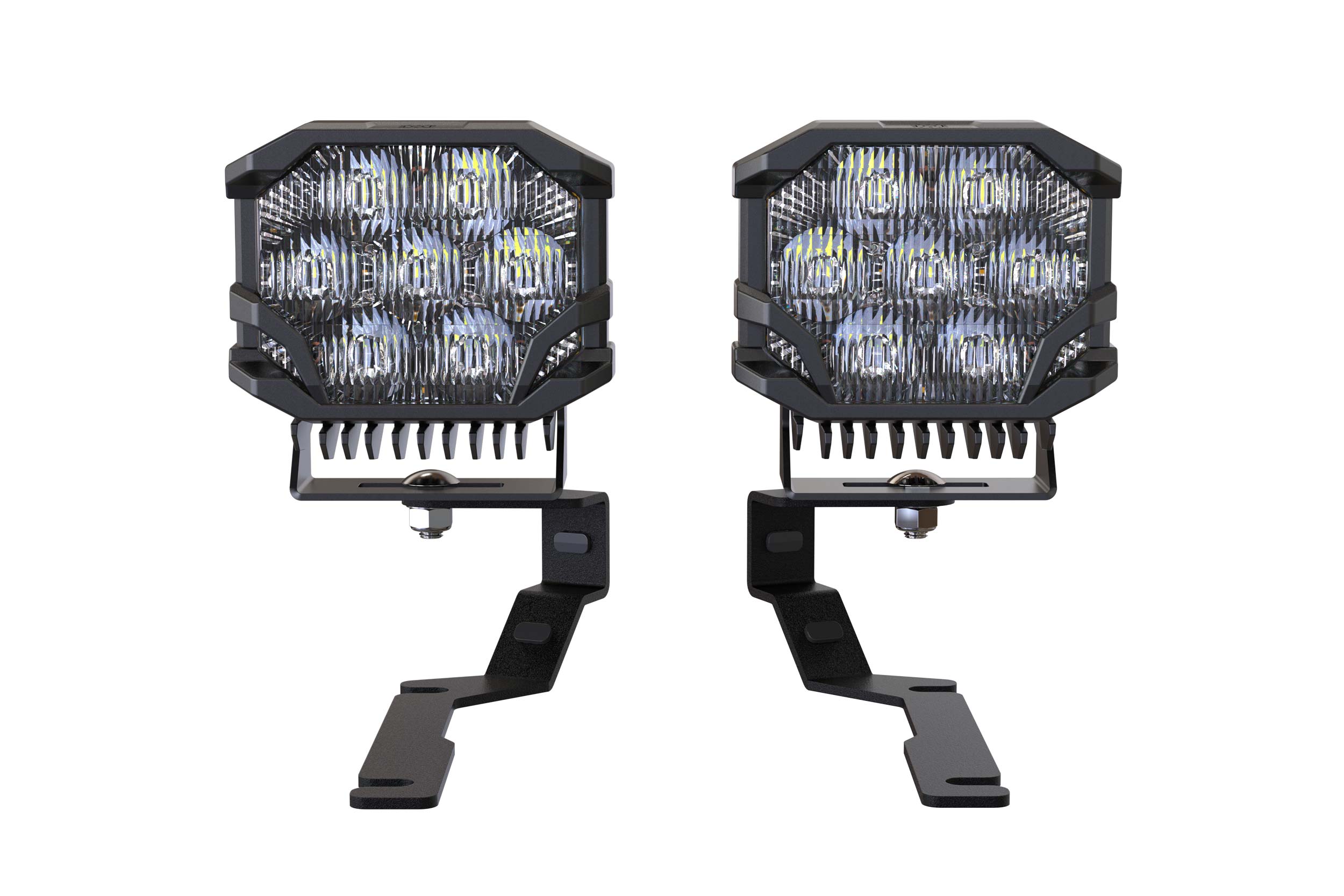 Morimoto BigBanger Ditch Light Kit: 15-20 Yukon (HXB Yellow Combo Beam)