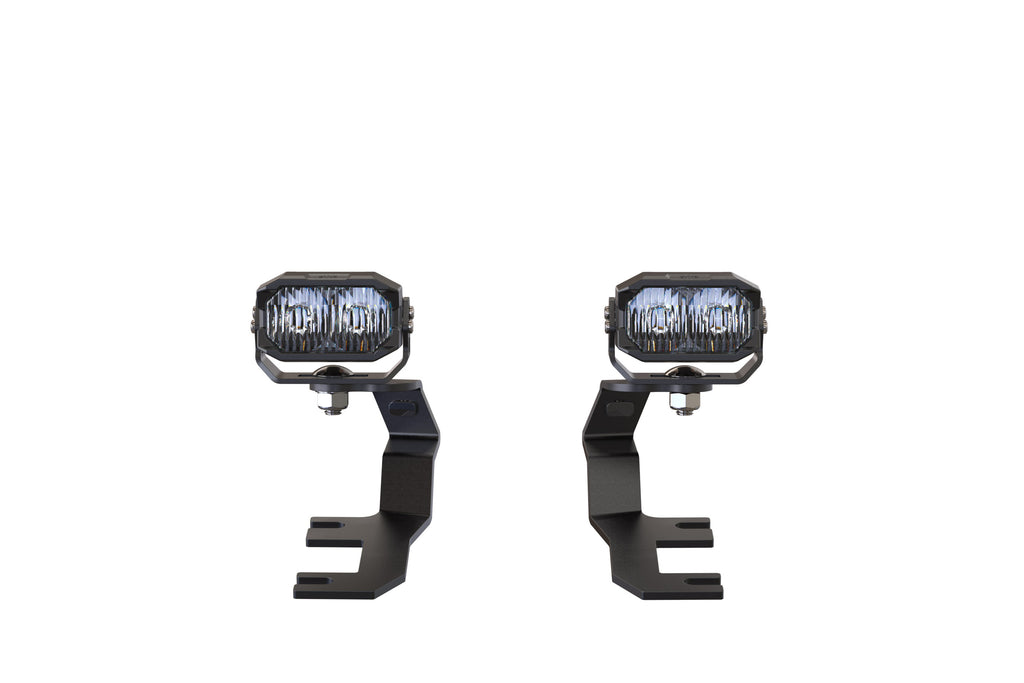 Morimoto 2Banger Ditch Light Kit: 15-22 Canyon (HXB White Spot Beam)