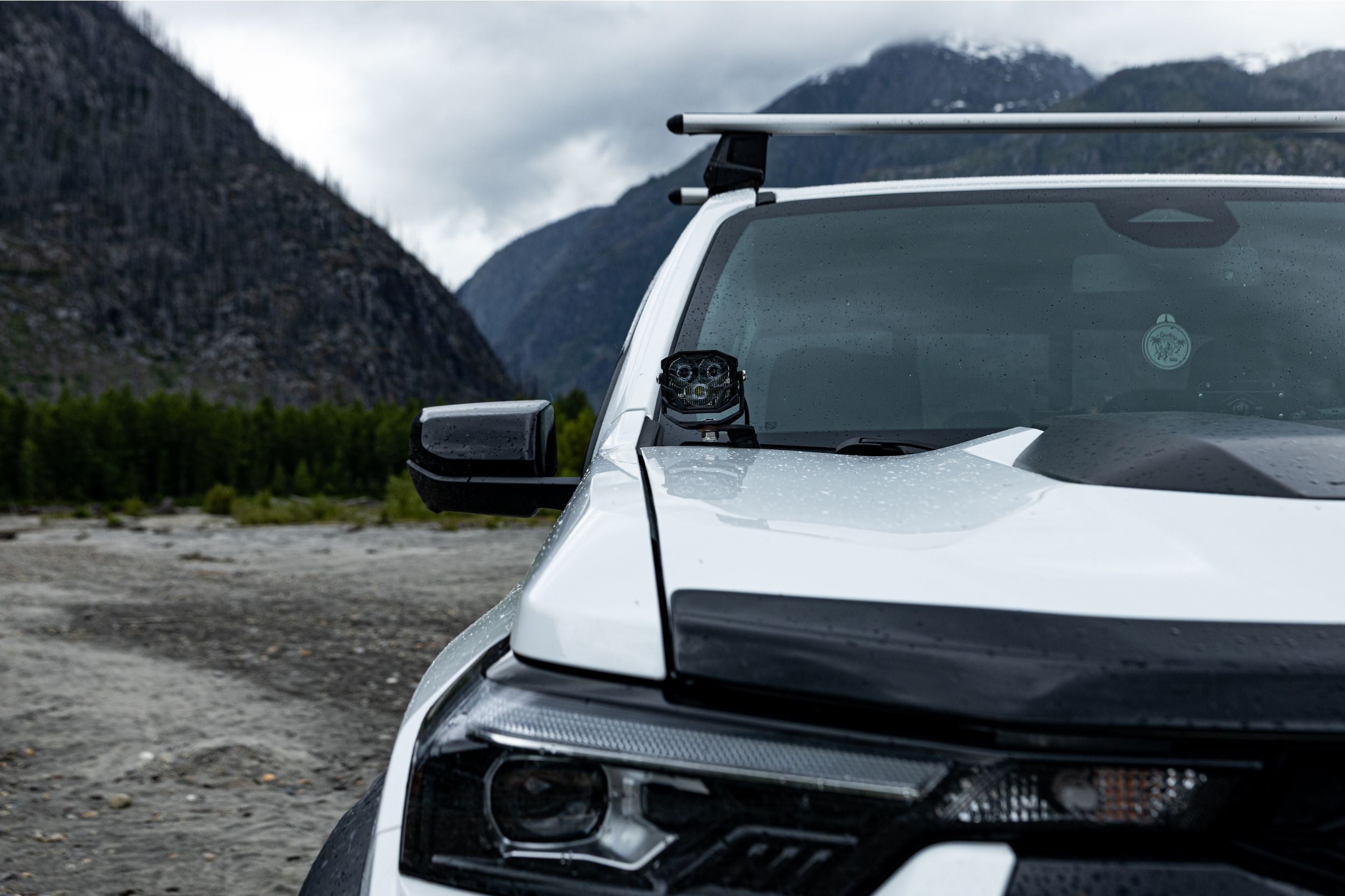 Morimoto 4Banger Ditch Light Kit: 15-22 Canyon (HXB White Flood Beam)