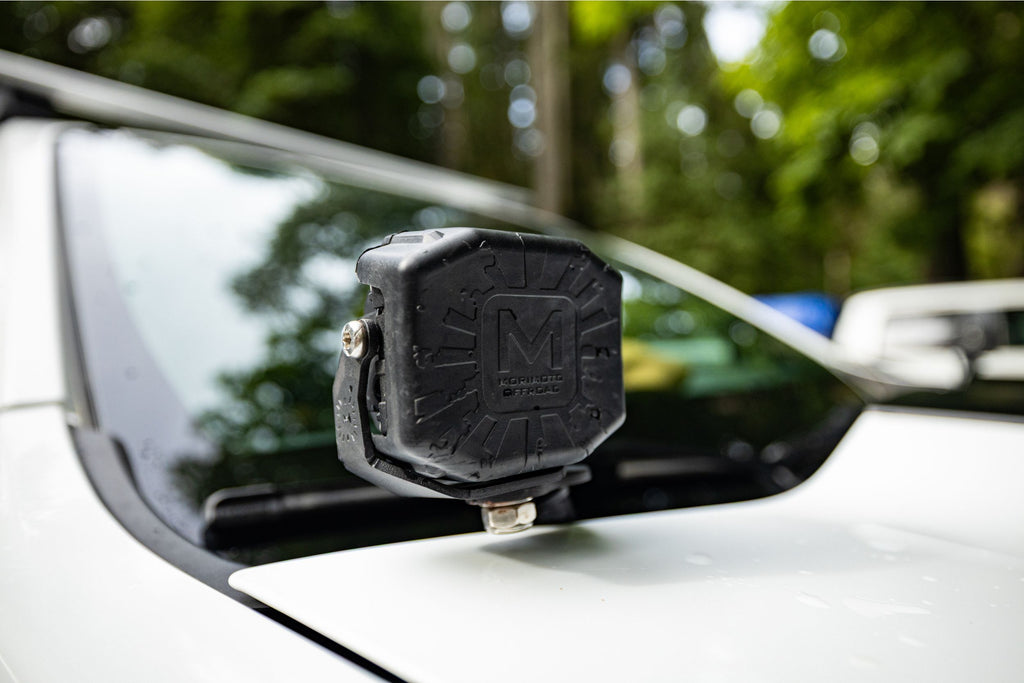 Morimoto 4Banger Ditch Light Kit: 15-22 Colorado (NCS Yellow Combo Beam)