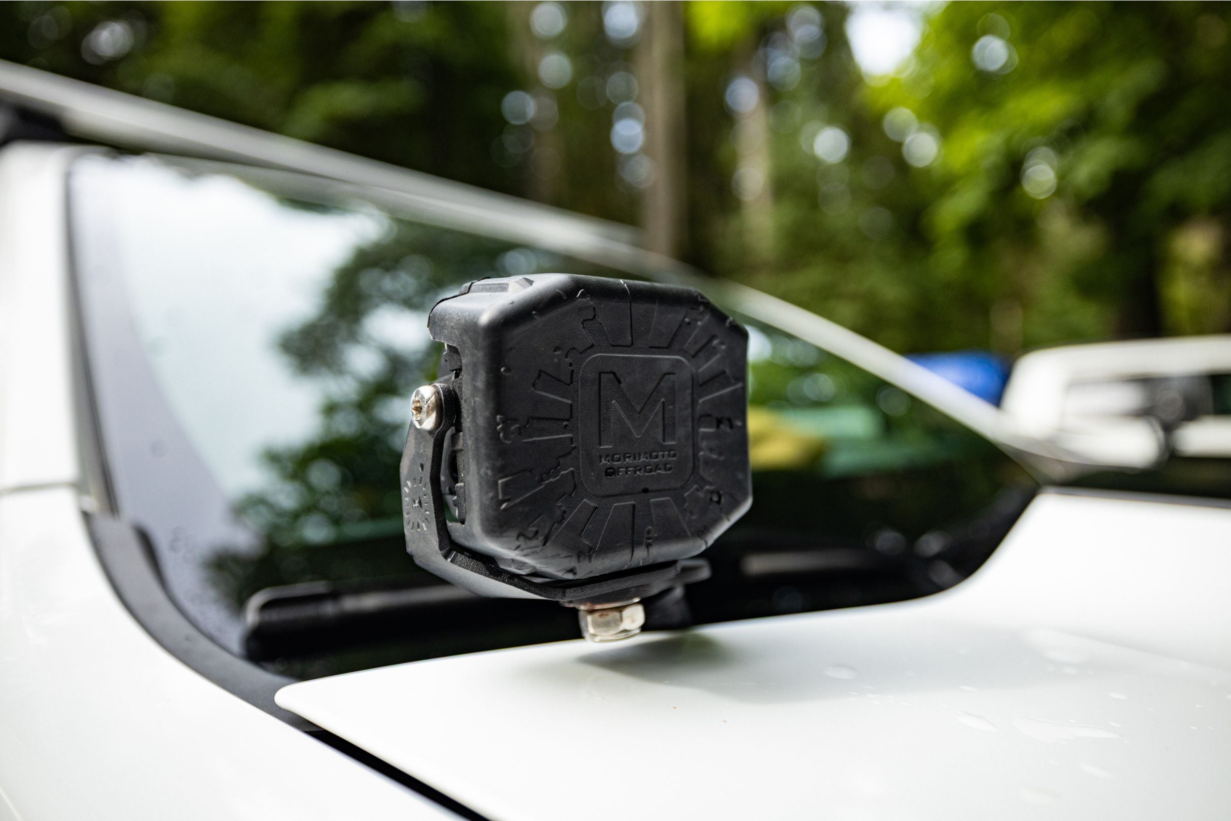 Morimoto 4Banger Ditch Light Kit: 15-22 Canyon (NCS White Spot Beam)