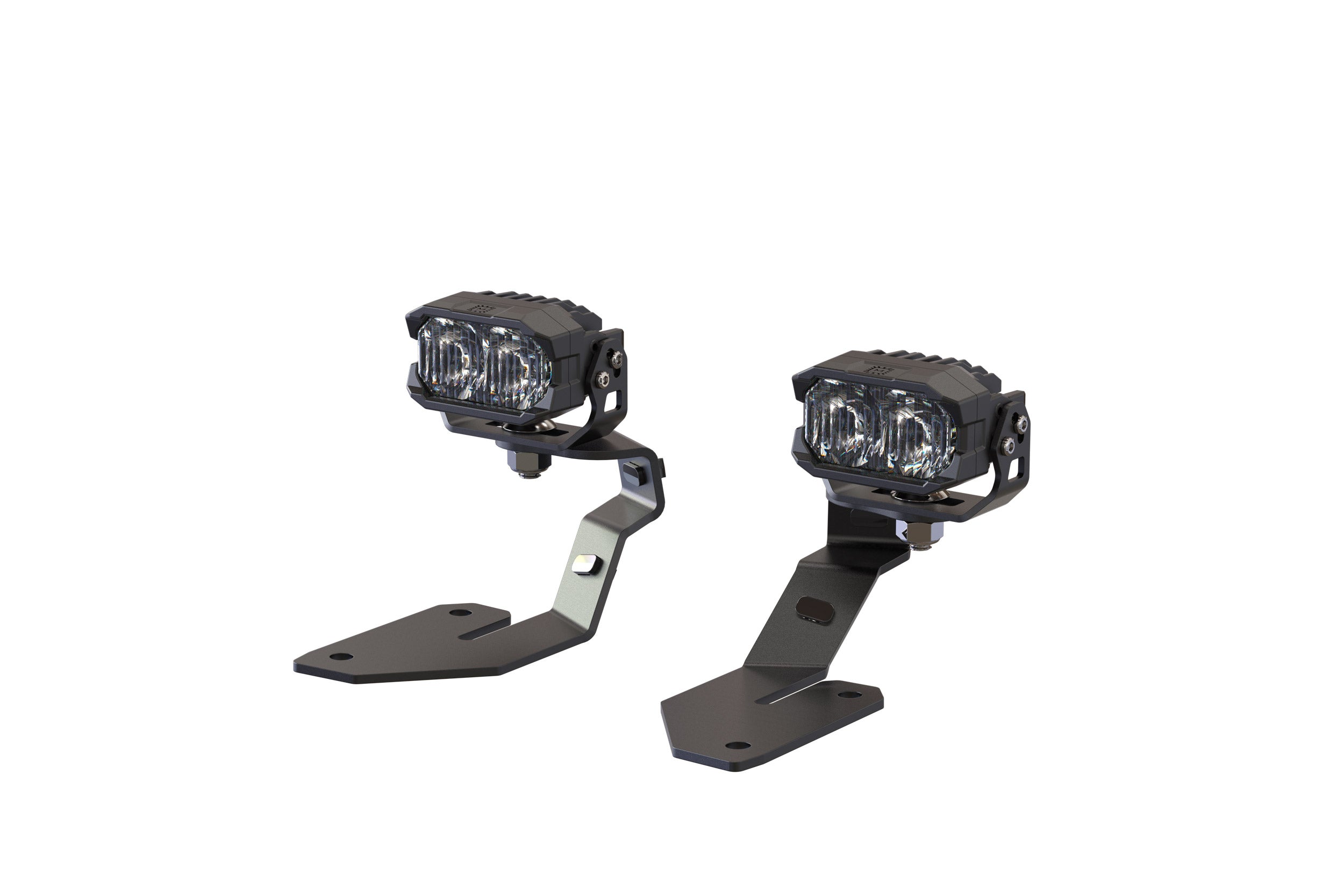 Morimoto 2Banger Ditch Light Kit: 03-10 Cayenne (HXB White Flood Beam)