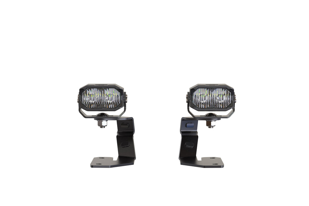 Morimoto 2Banger Ditch Light Kit: 03-10 Cayenne (HXB Yellow Spot Beam)