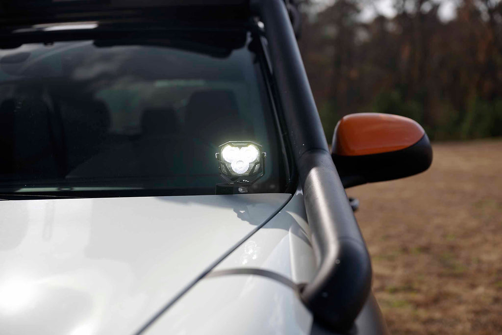 Morimoto 4Banger Ditch Light Kit: 03-10 Cayenne (NCS White Spot Beam)
