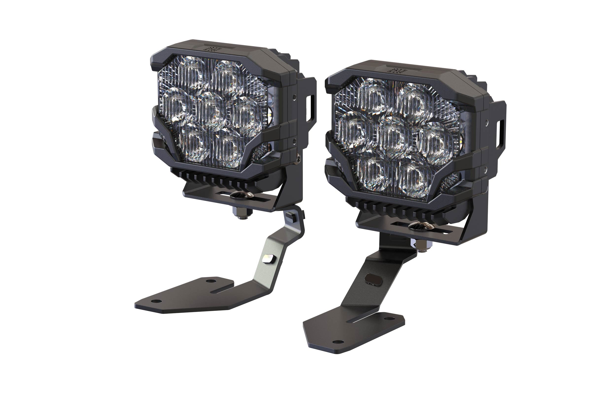 Morimoto BigBanger Ditch Light Kit: 03-10 Cayenne (HXB White Spot Beam)