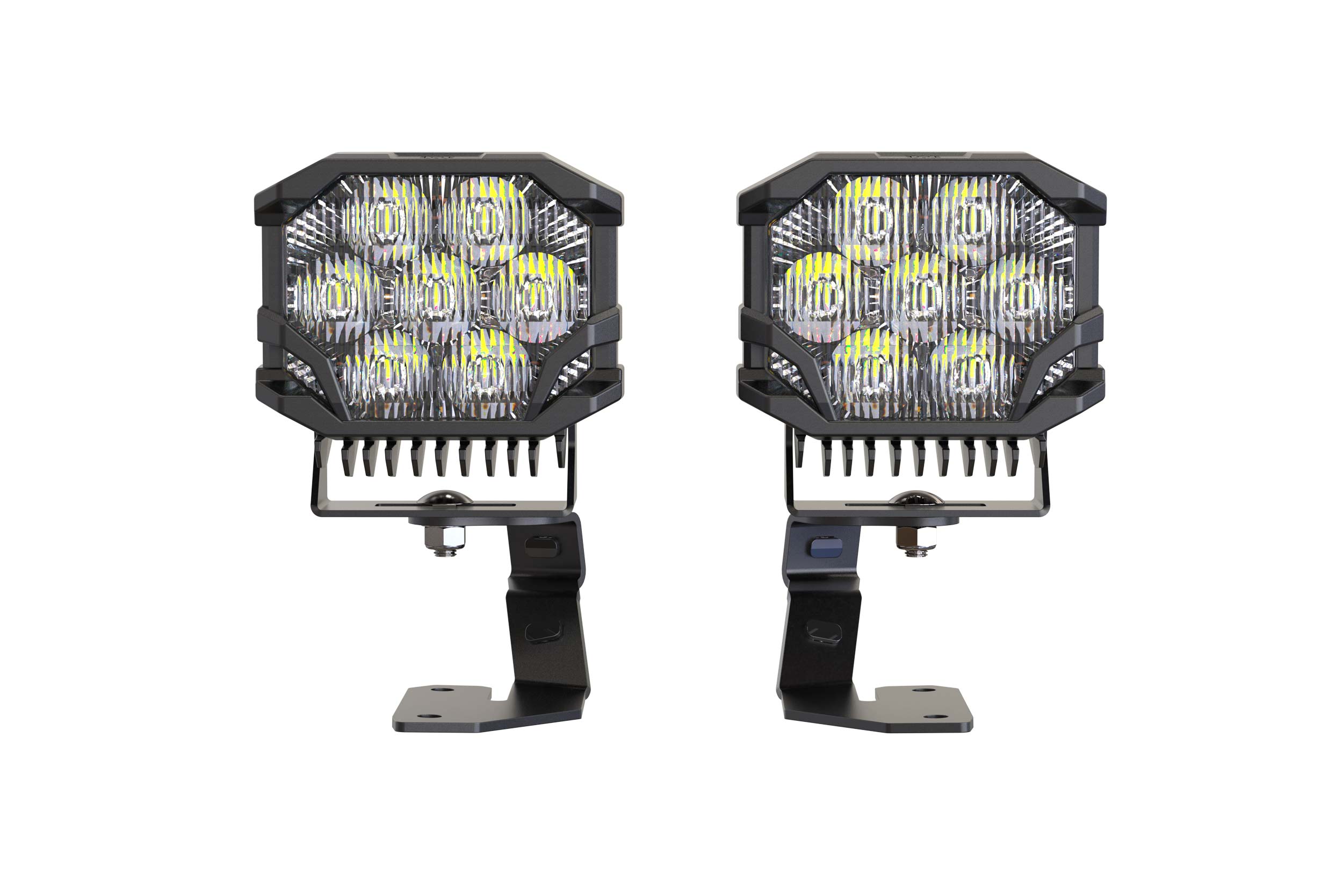 Morimoto BigBanger Ditch Light Kit: 03-10 Cayenne (NCS White Spot Beam)